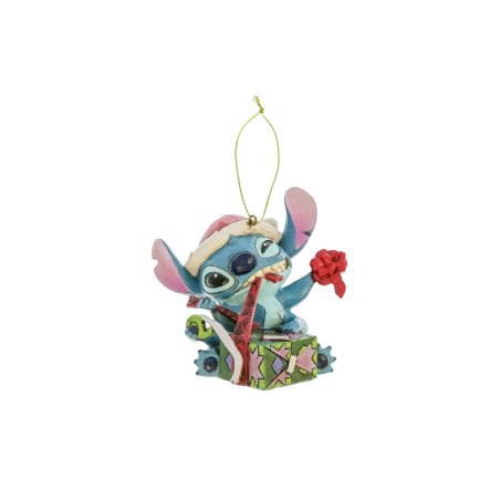 Figurine Stitch déballage cadeaux ho Disney traditions 6017545