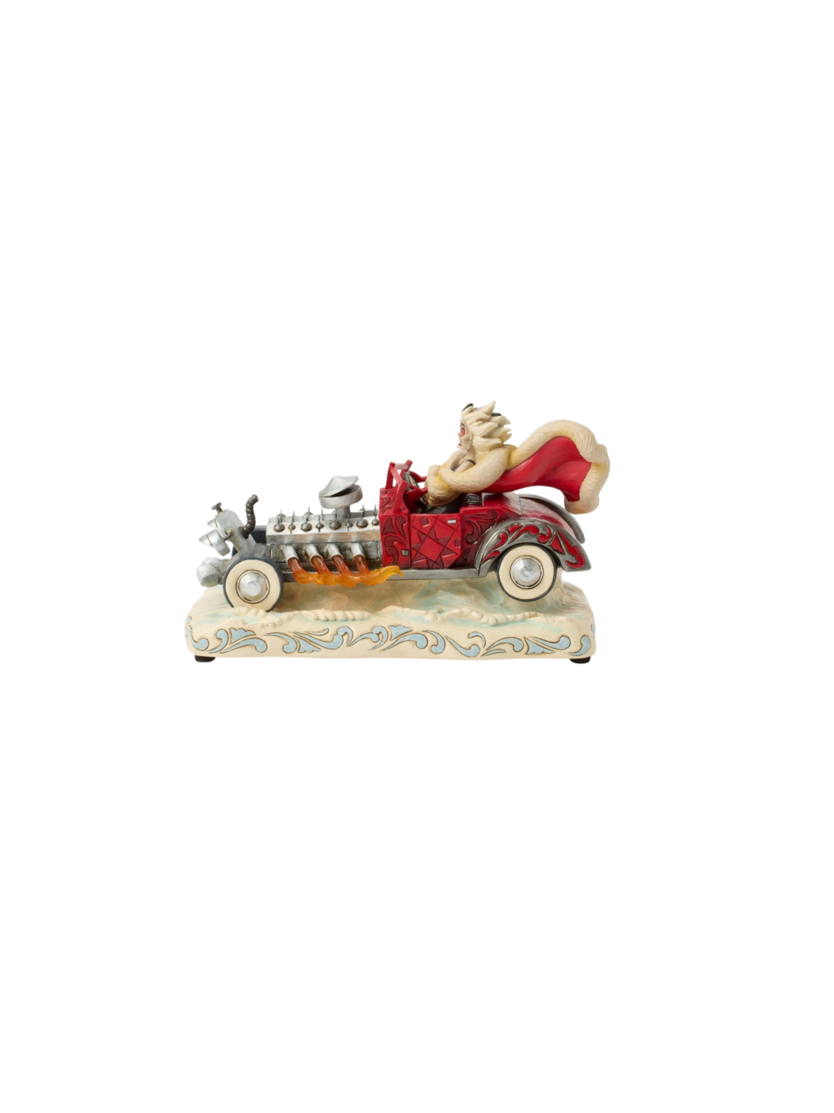 Figurine Cruella en voiture musicale Disney traditions 6016903