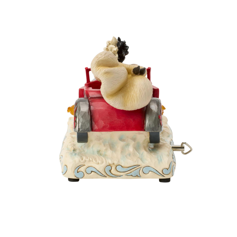 Figurine Cruella en voiture musicale Disney traditions 6016903