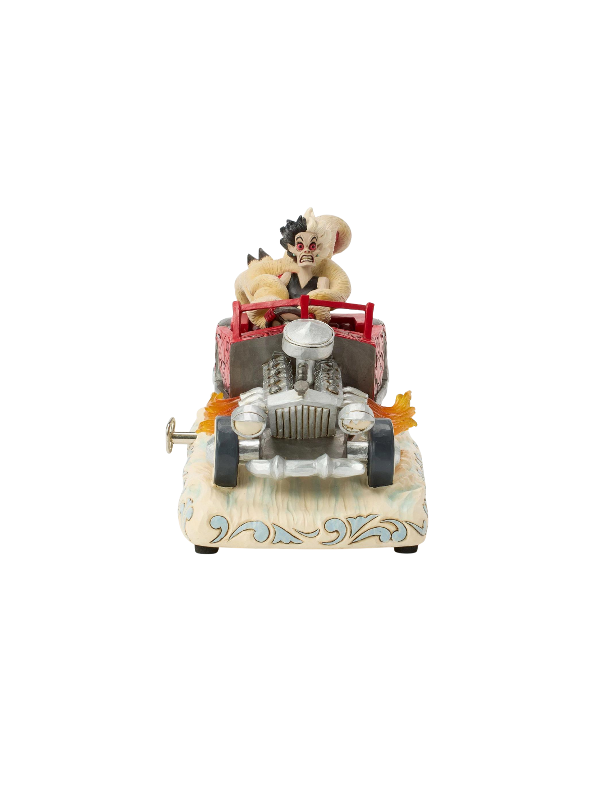 Figurine Cruella en voiture musicale Disney traditions 6016903