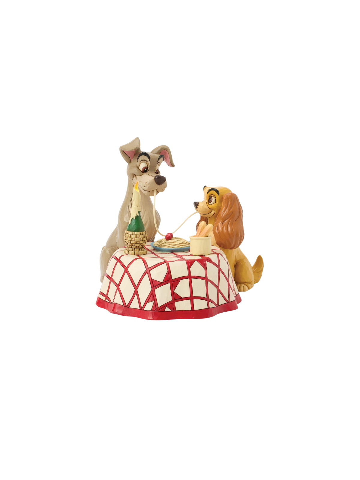 Figurine Spaghettis La belle & le clochard Disney traditions 6016899