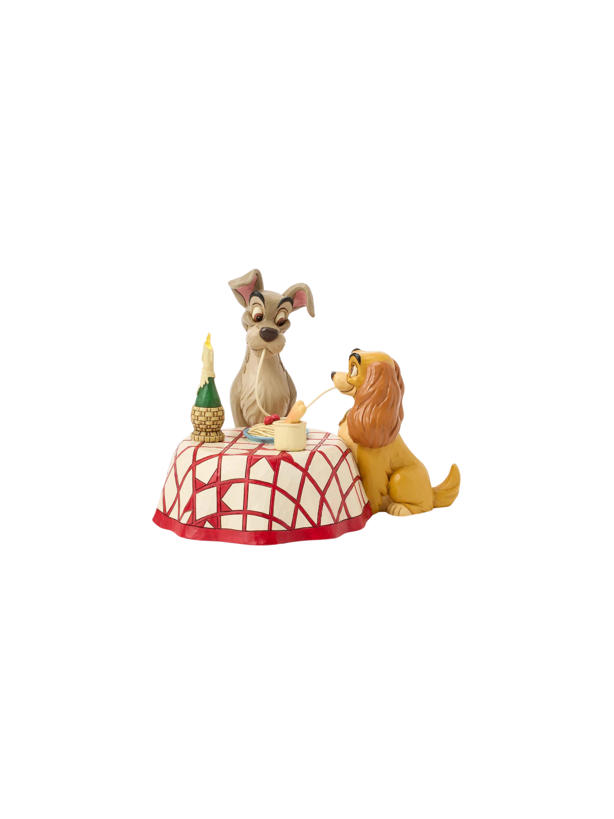 Figurine Spaghettis La belle & le clochard Disney traditions 6016899
