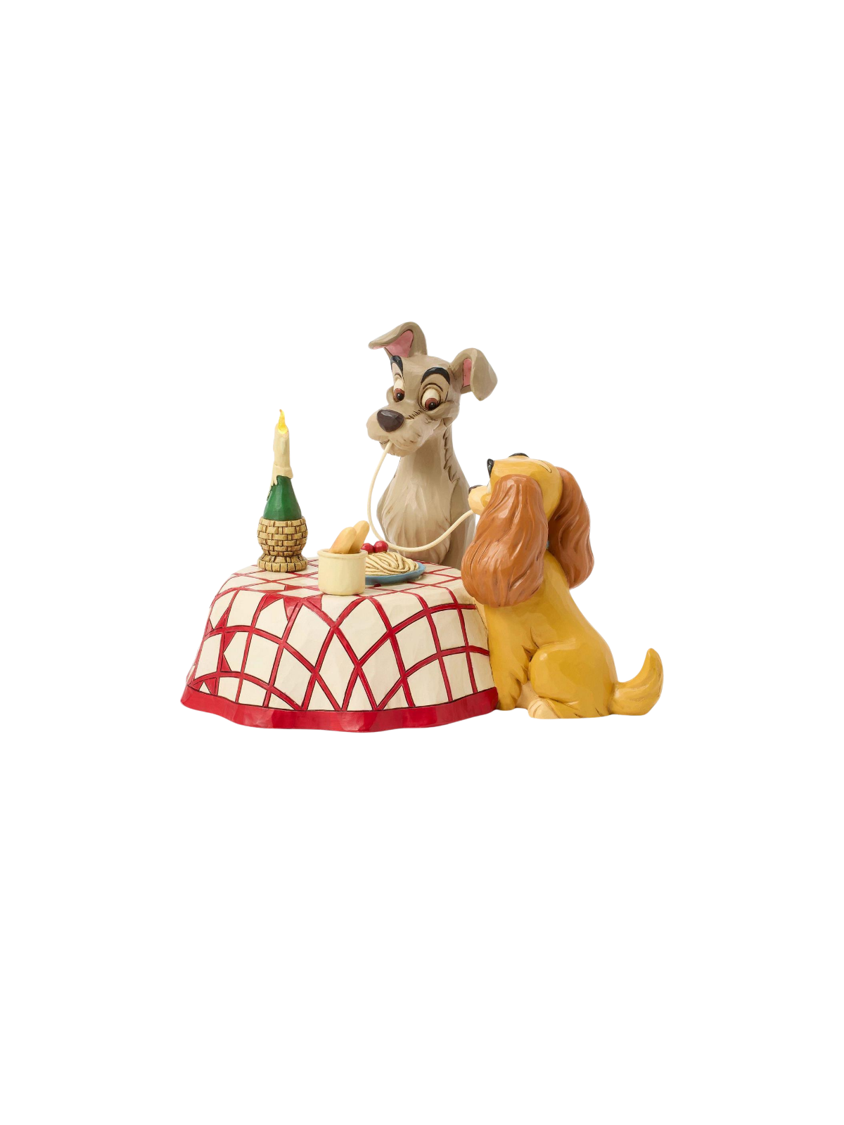 Figurine Spaghettis La belle & le clochard Disney traditions 6016899