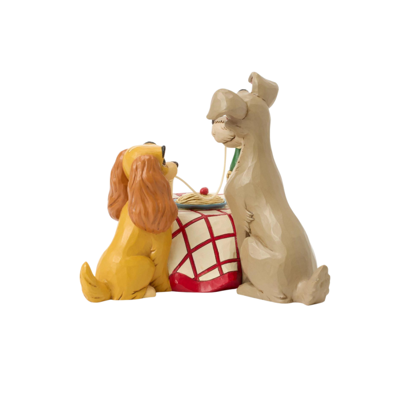 Figurine Spaghettis La belle & le clochard Disney traditions 6016899