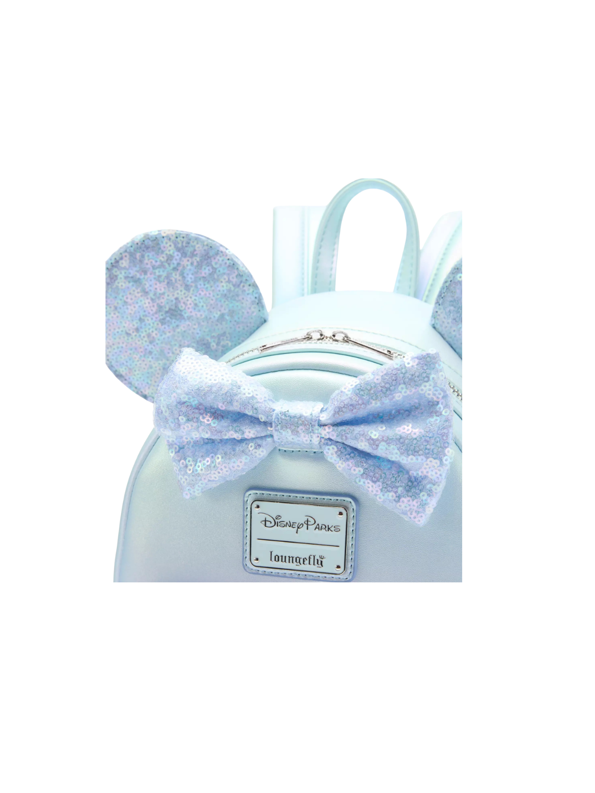 Sac à dos winter blue sequins Minnie mouse LOUNGEFLY