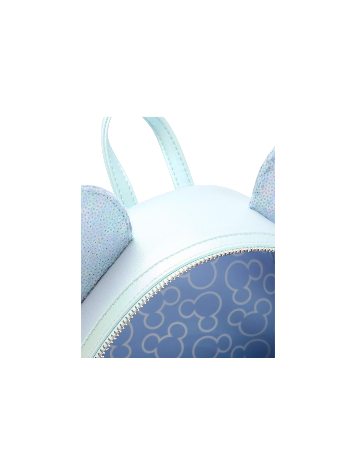 Sac à dos winter blue sequins Minnie mouse LOUNGEFLY