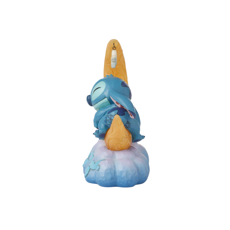 Figurine Stitch & Scrump sur une lune en led Disney traditions 6016334