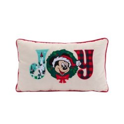 Coussin Mickey "Joy" spécial fêtes Mickey Noël Disney