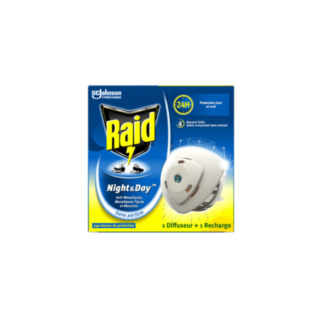 Diffuseur avec recharge anti moustiques - RAID
