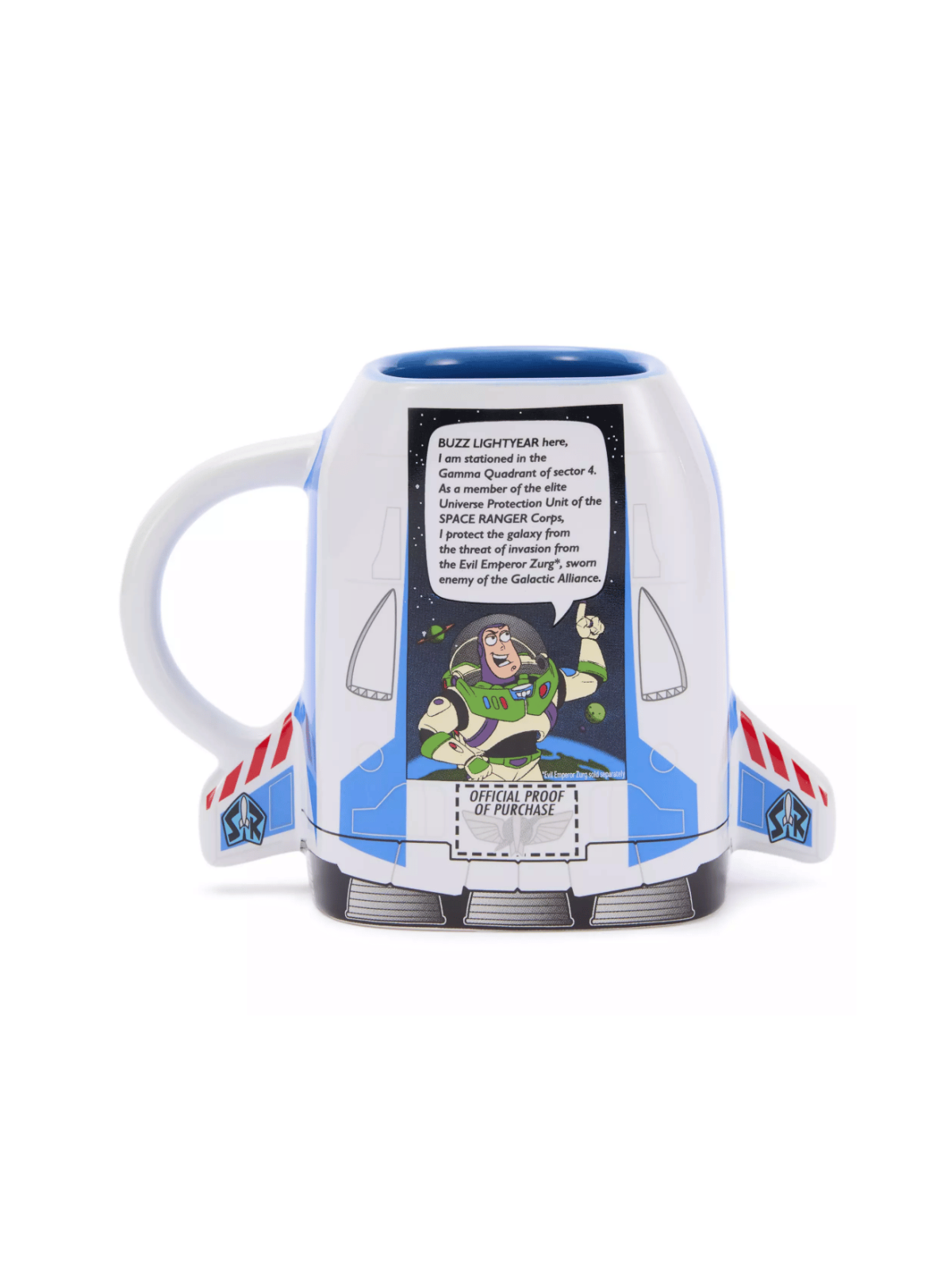 Mug Buzz l'Éclair 30ème anniversaire Toy Story Disney Pixar