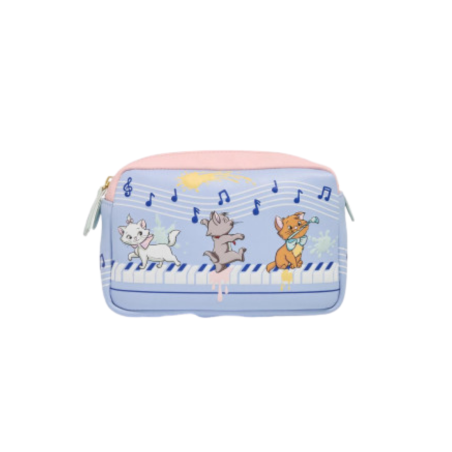Cosmetic bag Kittens piano les Aristochats LOUNGEFLY