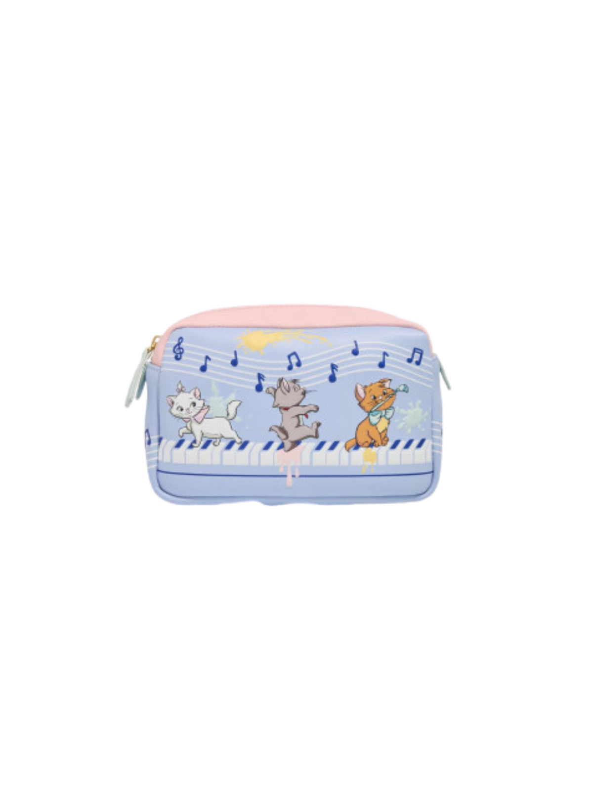 Cosmetic bag Kittens piano les Aristochats LOUNGEFLY