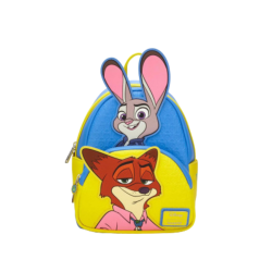 Sac à dos Nick & Judy stacked Zootopie LOUNGEFLY