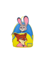Sac à dos Nick & Judy stacked Zootopie LOUNGEFLY