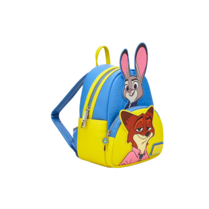 Sac à dos Nick & Judy stacked Zootopie LOUNGEFLY