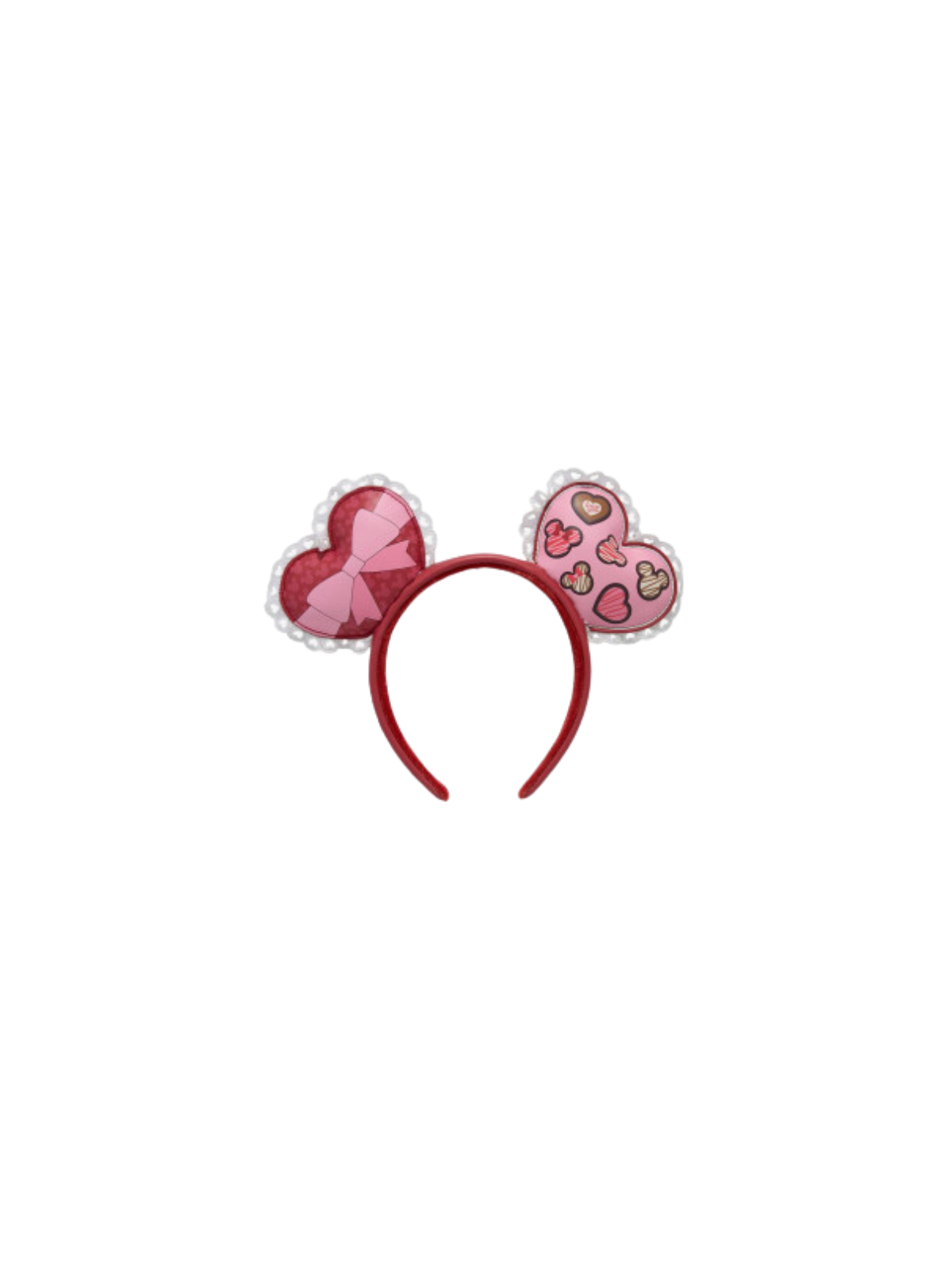 Ears Valentine's day hearts Minnie Mouse LOUNGEFLY