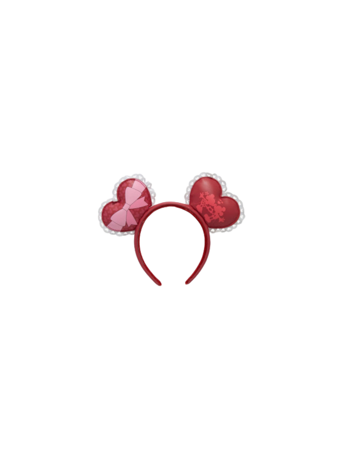 Ears Valentine's day hearts Minnie Mouse LOUNGEFLY