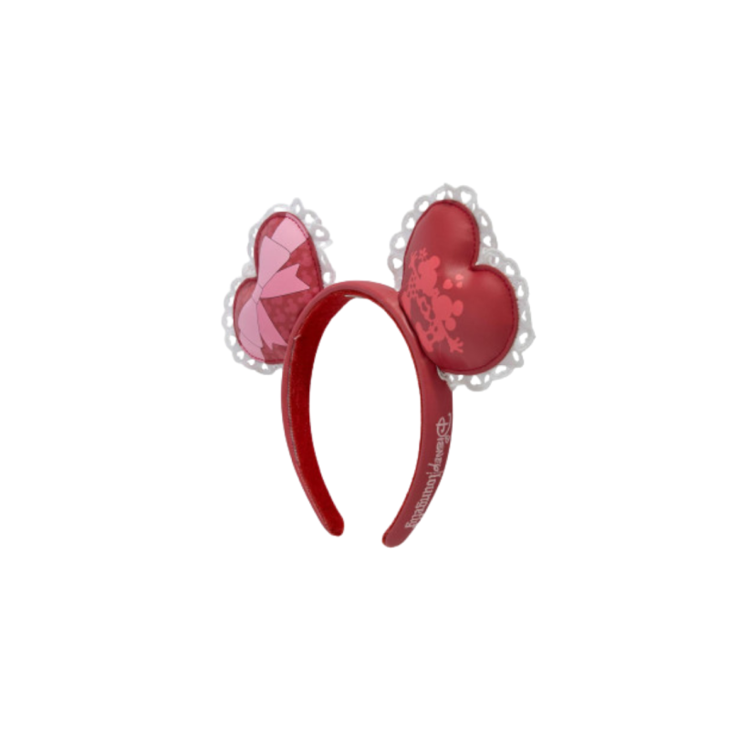 Ears Valentine's day hearts Minnie Mouse LOUNGEFLY
