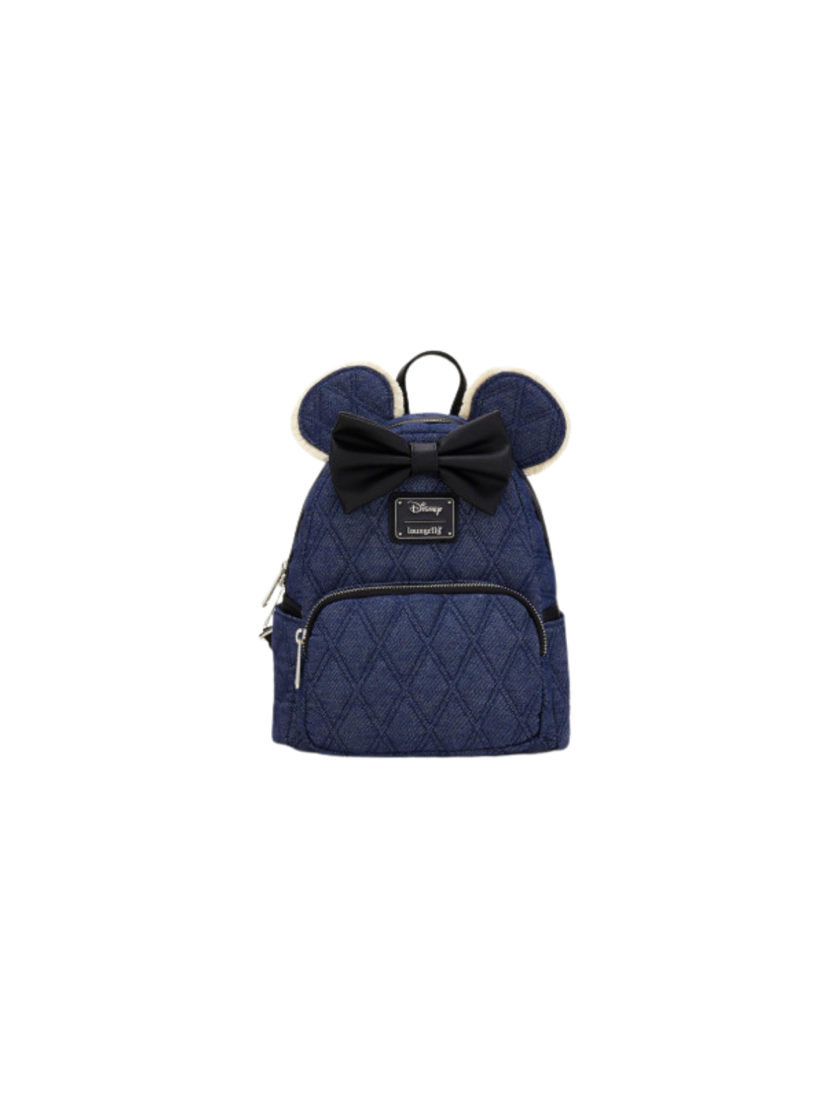 Sac à dos denim quilted Minnie Mouse LOUNGEFLY