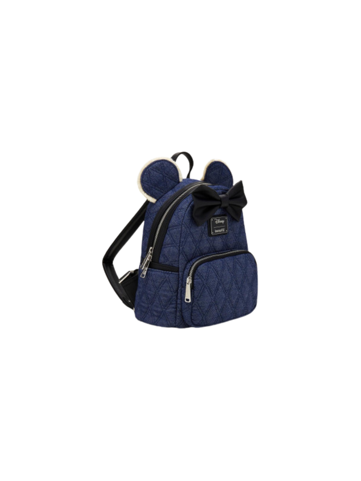 Sac à dos denim quilted Minnie Mouse LOUNGEFLY
