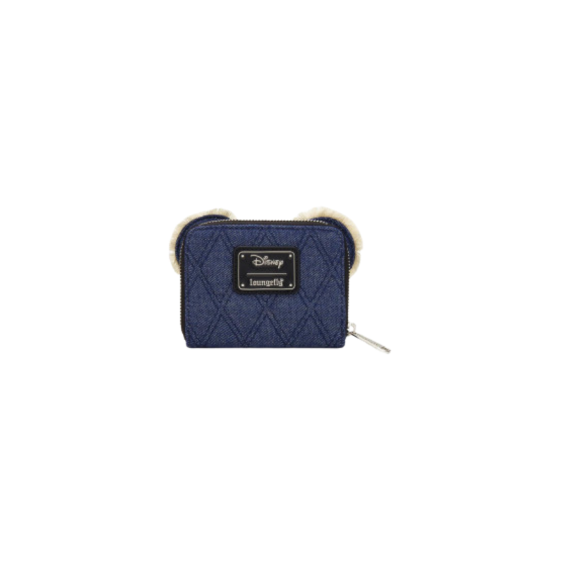 Portefeuille denim quilted Minnie Mouse LOUNGEFLY