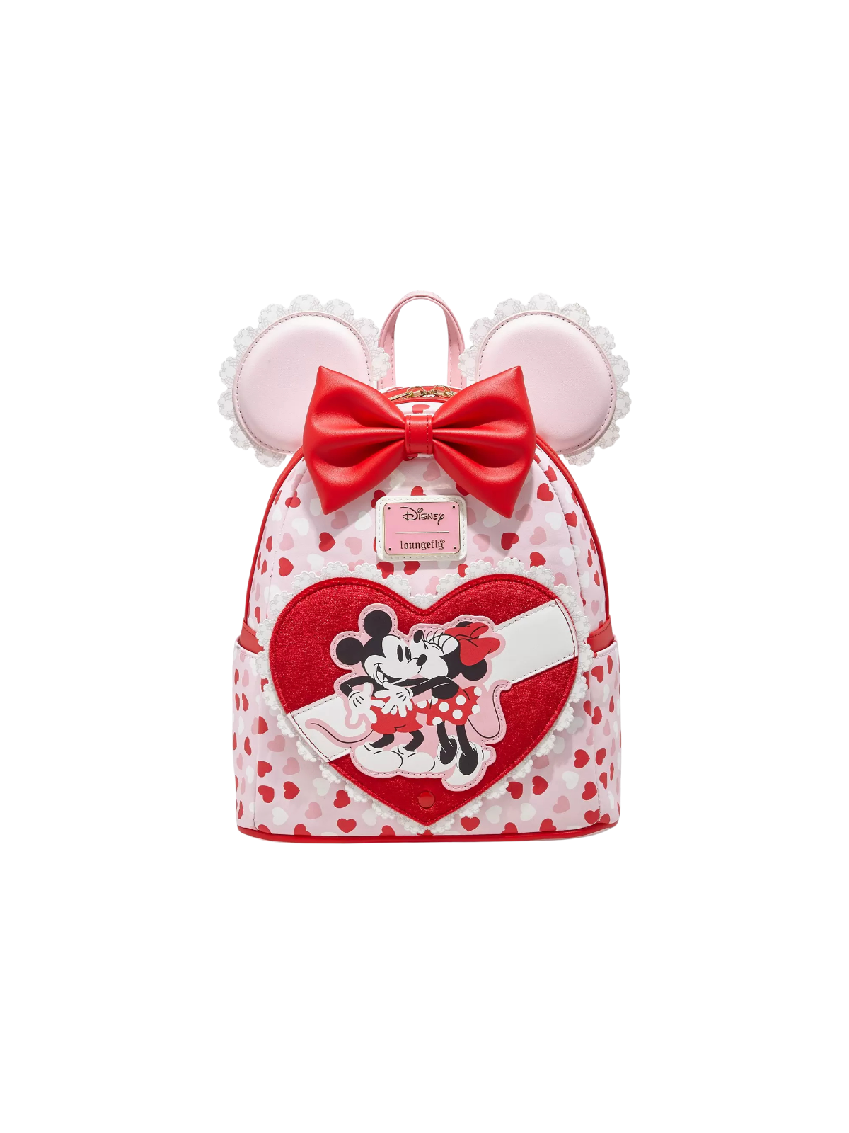Sac à dos Valentine's day ears chocolate scented Mickey & Minnie LOUNGEFLY