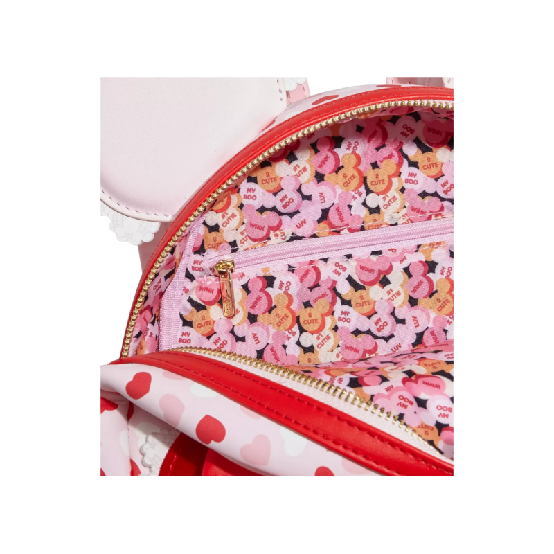 Sac à dos Valentine's day ears chocolate scented Mickey & Minnie LOUNGEFLY