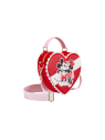 Sac à bandouliere chocolate heart box chocolate scented Mickey & Minnie LOUNGEFLY