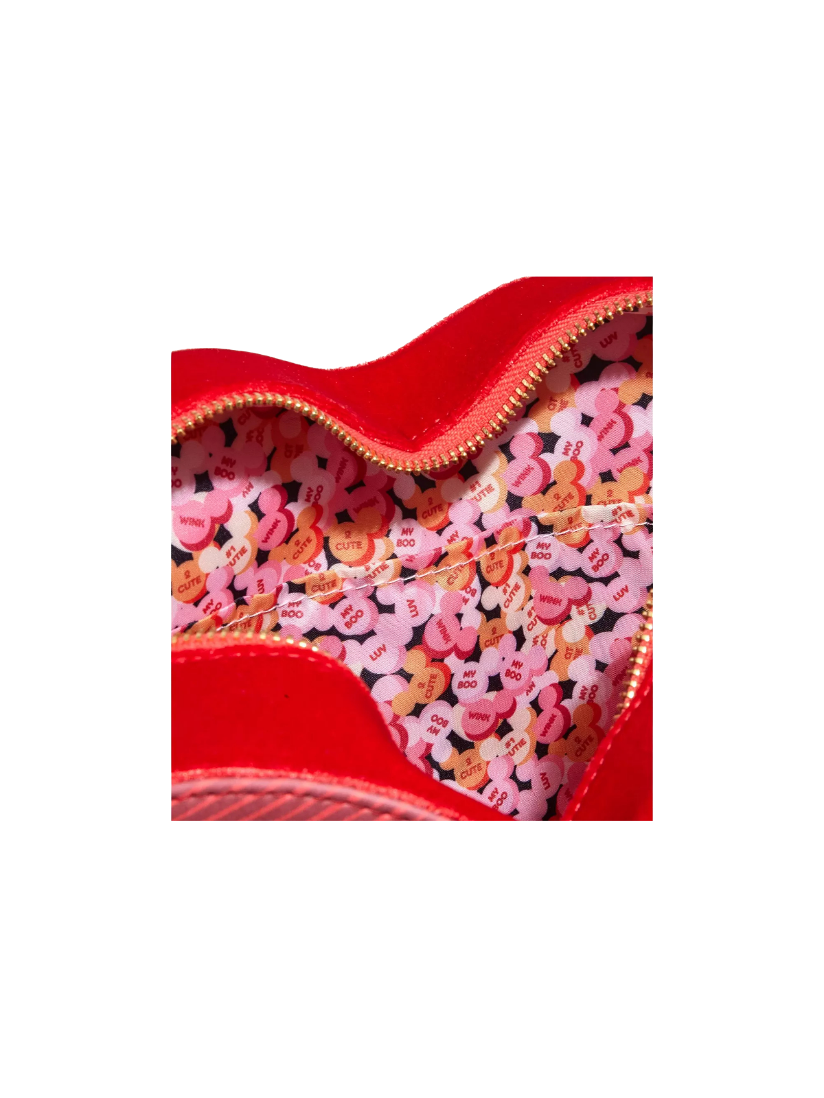 Sac à bandouliere chocolate heart box chocolate scented Mickey & Minnie LOUNGEFLY