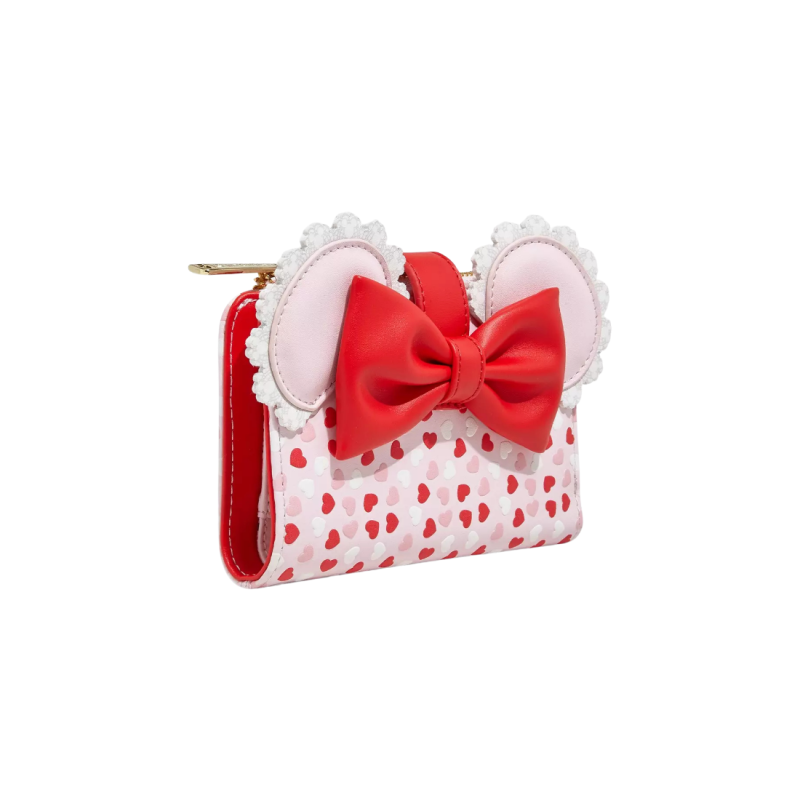 Portefeuille Valentine's day ears chocolate scented Mickey & Minnie LOUNGEFLY