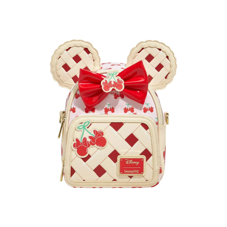Sac à dos Cherry pie convertible Minnie Mouse LOUNGEFLY