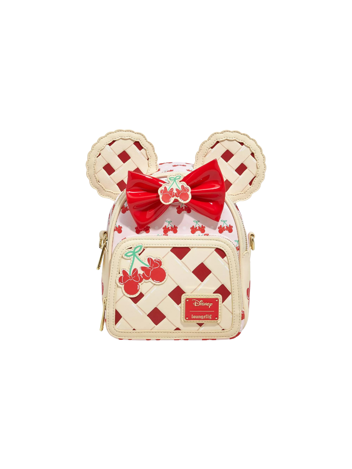 Sac à dos Cherry pie convertible Minnie Mouse LOUNGEFLY