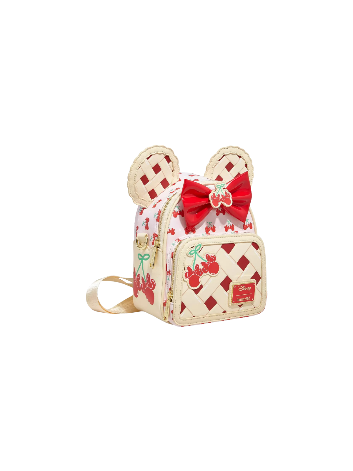 Sac à dos Cherry pie convertible Minnie Mouse LOUNGEFLY