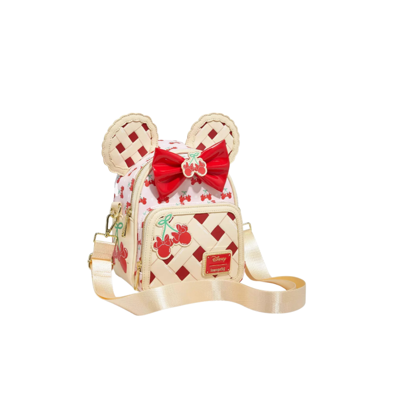 Sac à dos Cherry pie convertible Minnie Mouse LOUNGEFLY