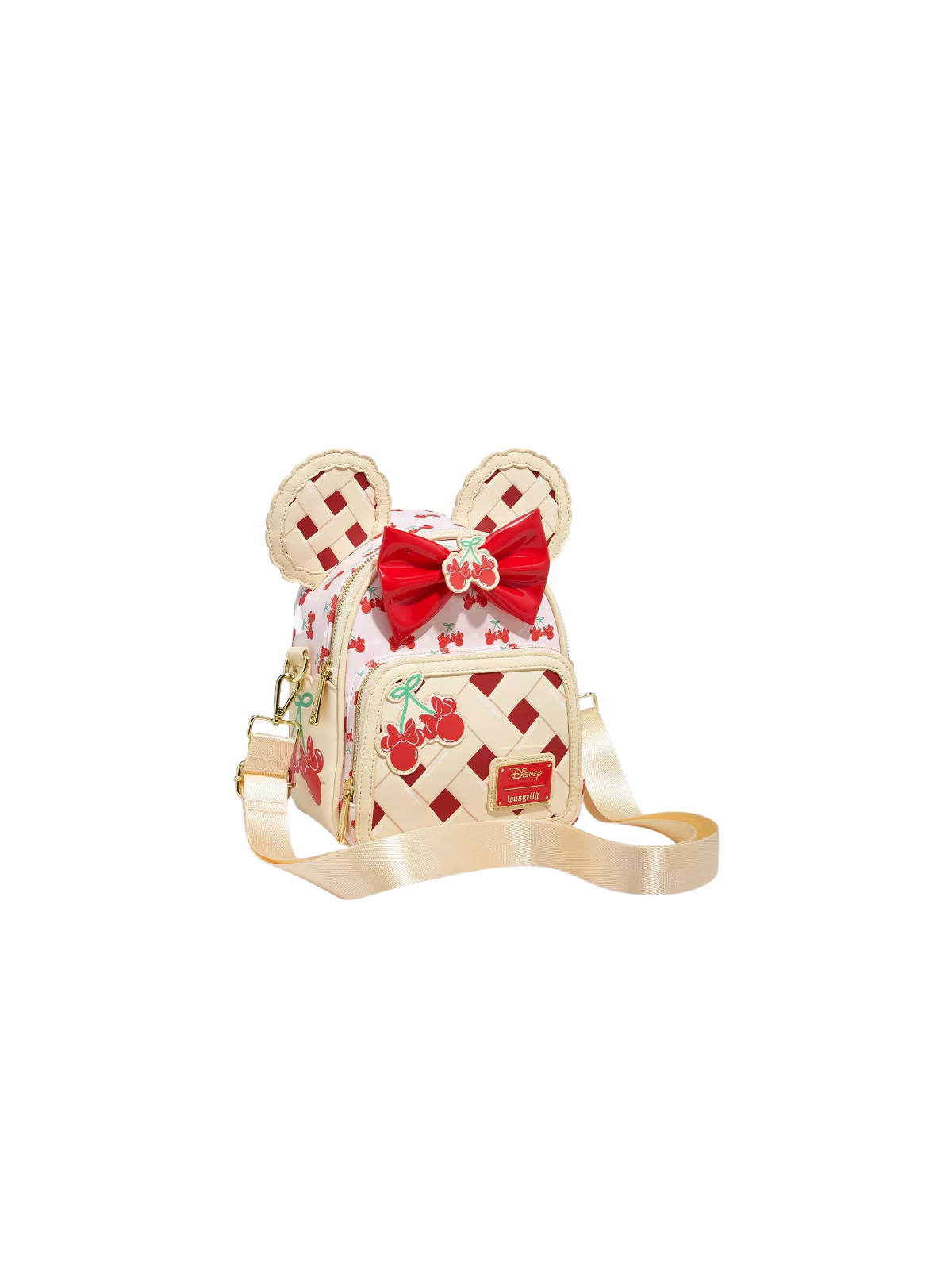 Sac à dos Cherry pie convertible Minnie Mouse LOUNGEFLY