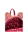 Sac à dos pink bouclé fabric Minnie Mouse LOUNGEFLY
