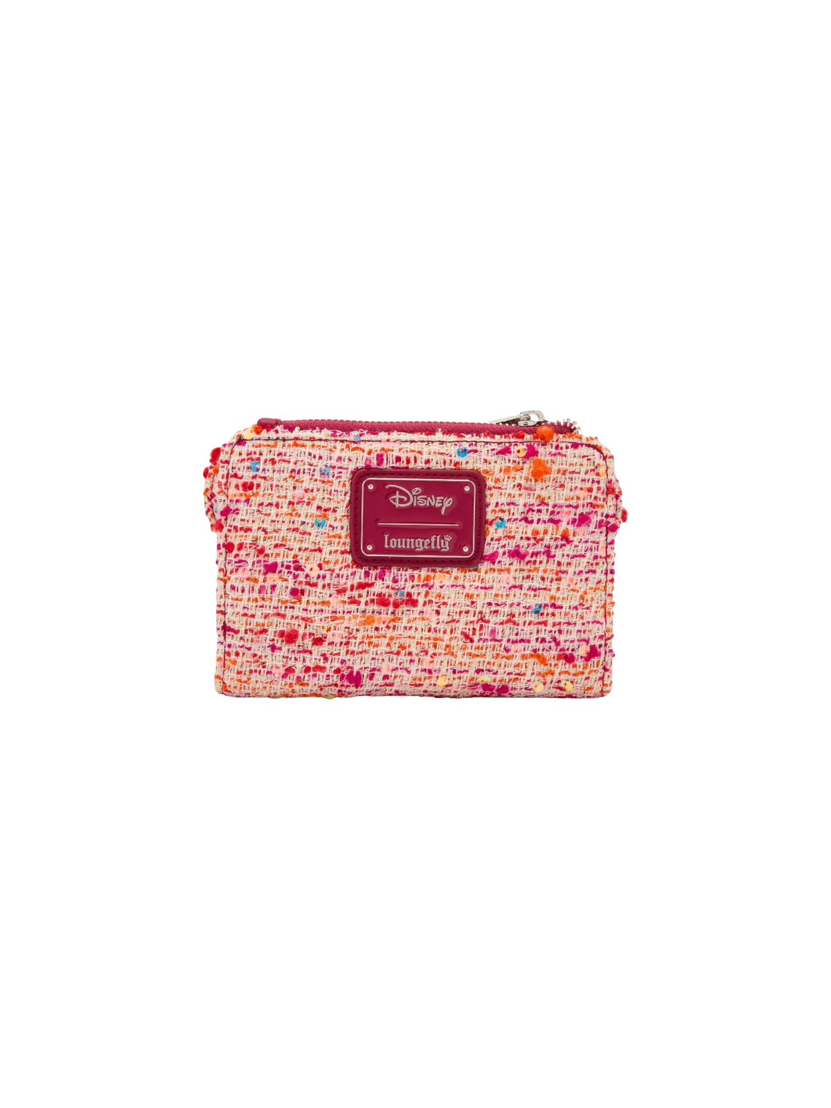 Portefeuille pink bouclé fabric Minnie Mouse LOUNGEFLY