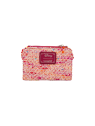 Portefeuille pink bouclé fabric Minnie Mouse LOUNGEFLY