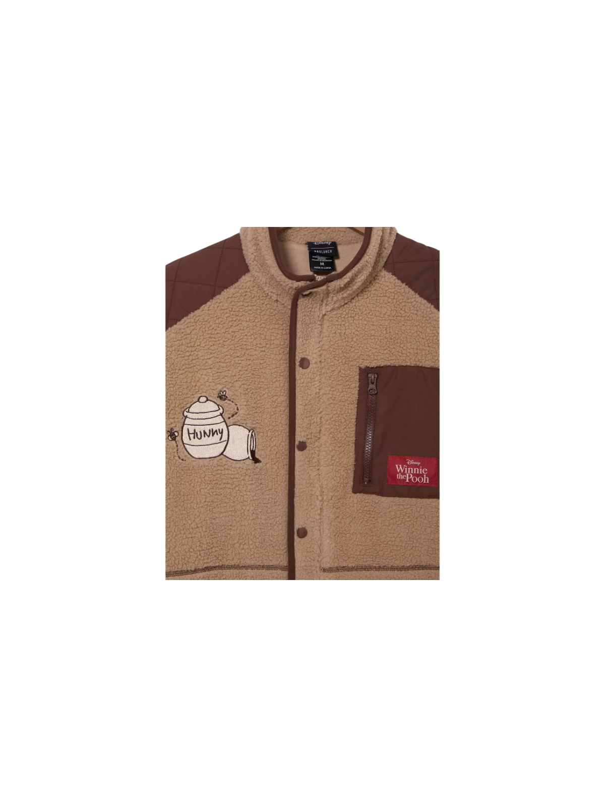 Veste Sherpa Winnie l'ourson Disney