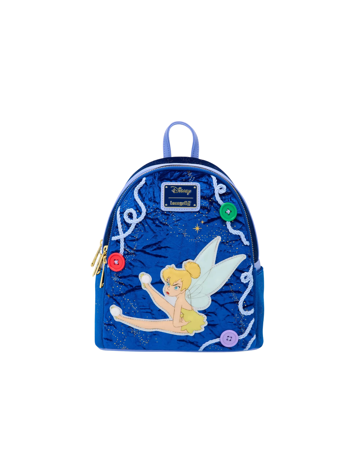 Sac à dos Fée clochette buttons light up Peter pan LOUNGEFLY