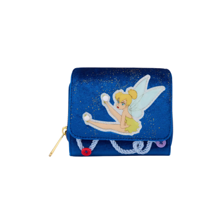 Portefeuille Fée clochette buttons Peter pan LOUNGEFLY