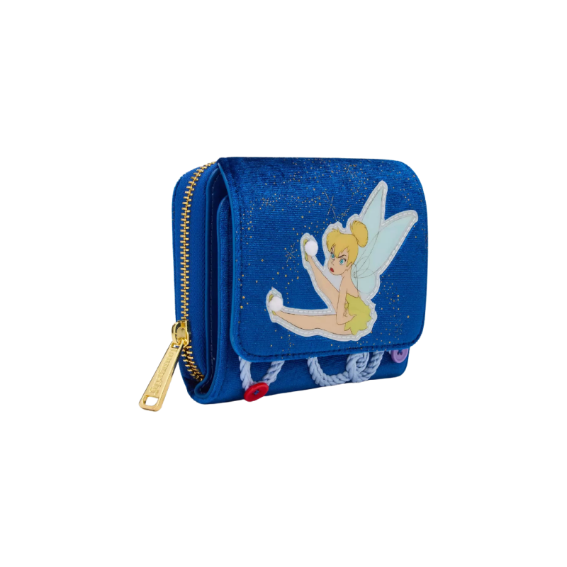 Portefeuille Fée clochette buttons Peter pan LOUNGEFLY