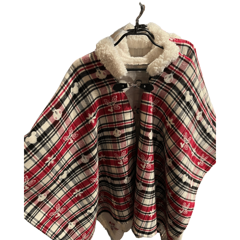 Poncho Noël Disney
