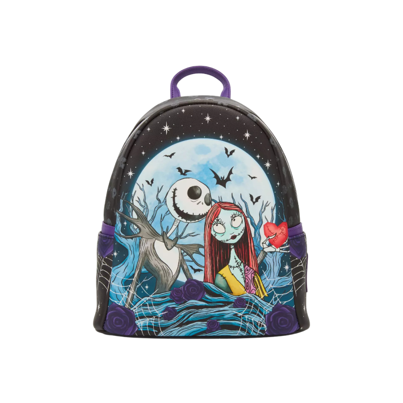 Sac à dos moon Jack & Sally l'étrange noël de mr Jack LOUNGEFLY