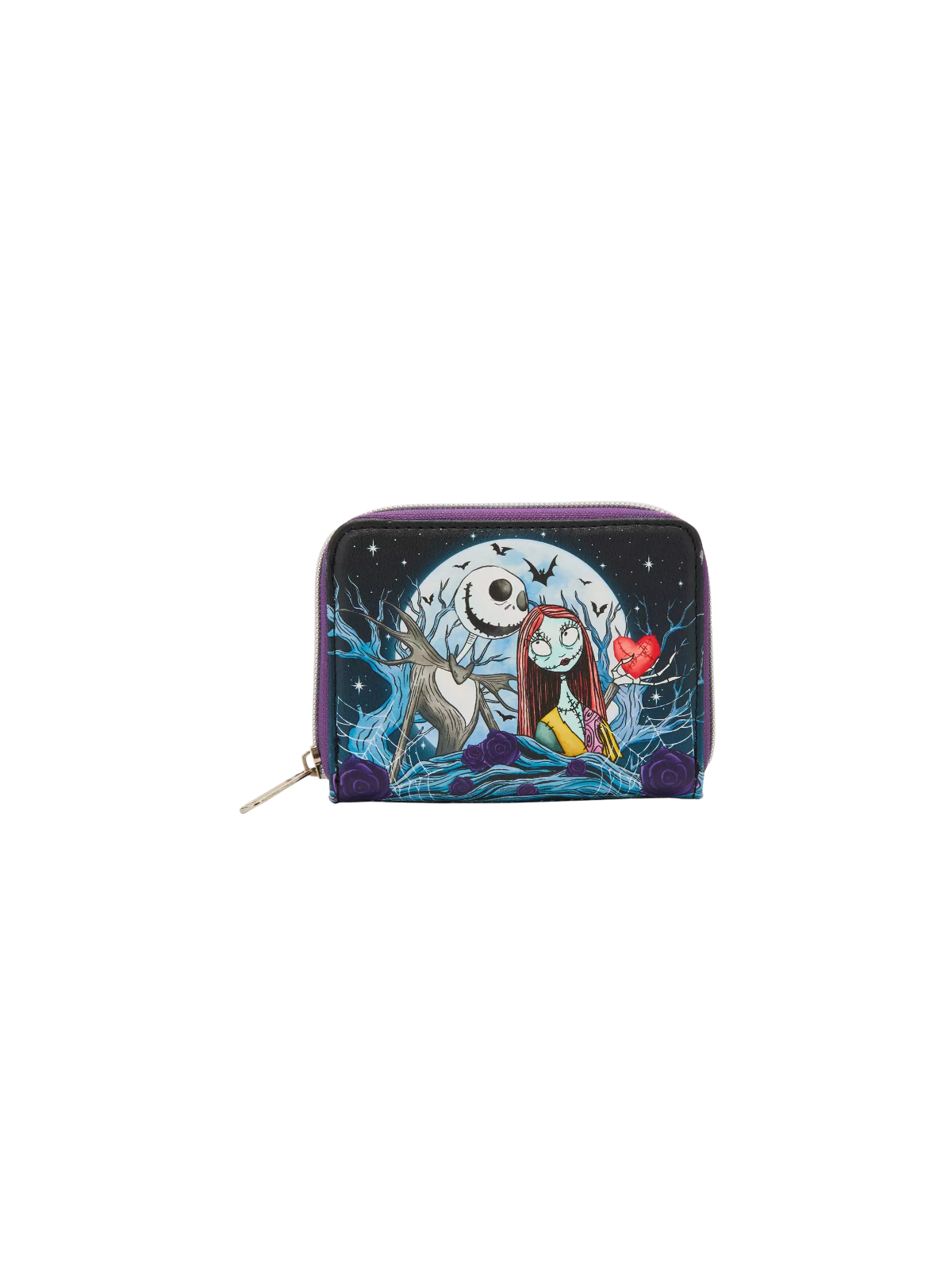 Portefeuille moon Jack & Sally L'étrange noël de Mr Jack LOUNGEFLY