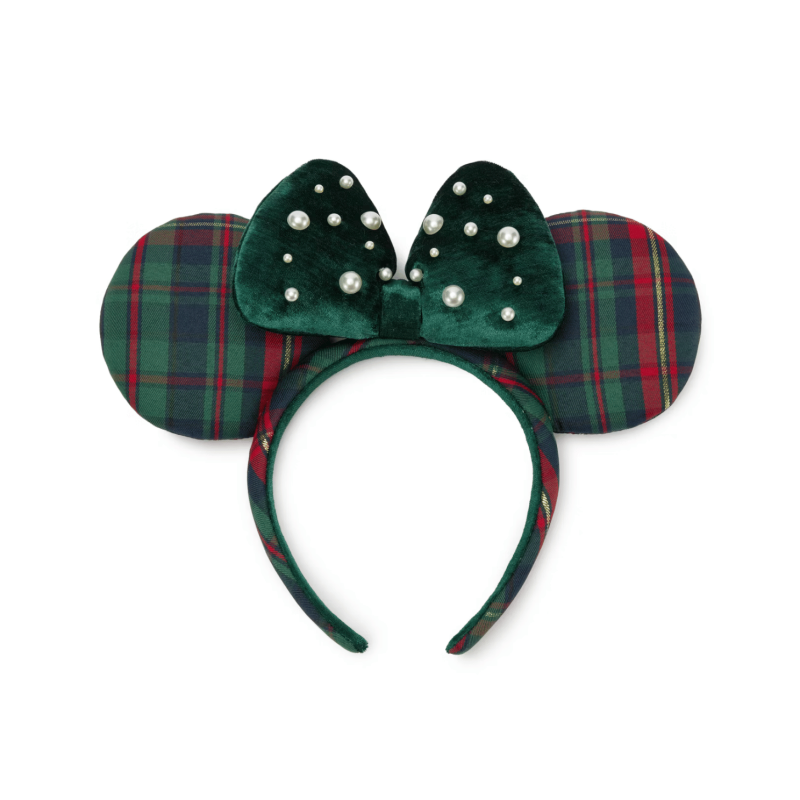 Ears Tartan Minnie Noël Disney