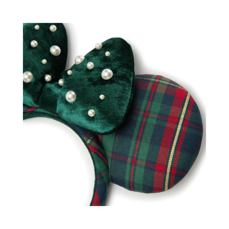 Ears Tartan Minnie Noël Disney