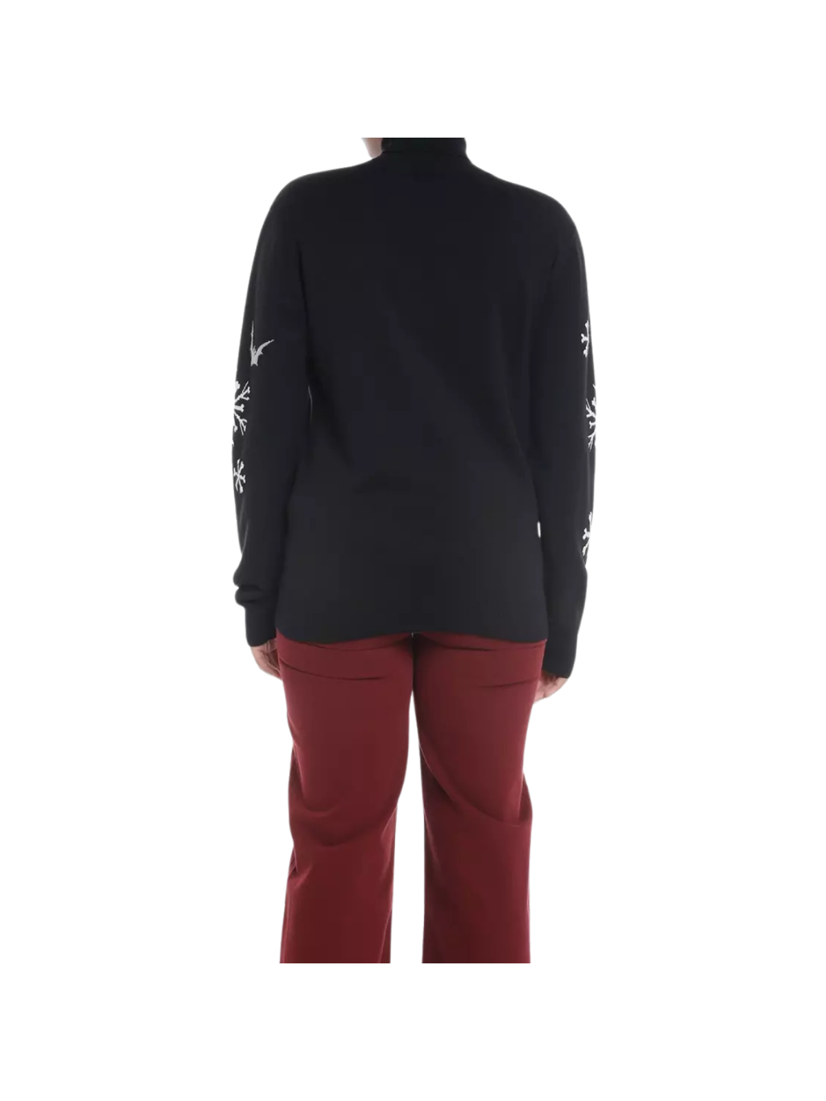 Pull col roulé en maille Jack Flocon de Neige  L'Étrange Noël de Monsieur Jack