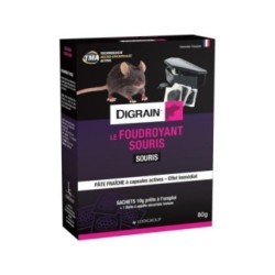 Souricide foudroyant  - DIGRAIN -Solution rapide contre les souris