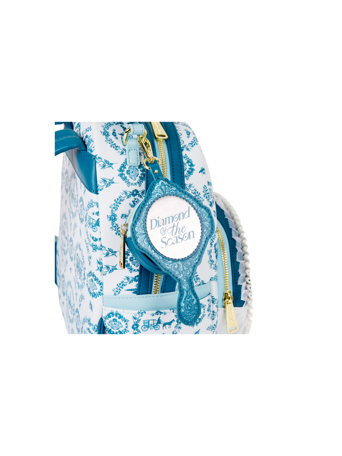 Sac à dos Diamond for the season Bridgerton LOUNGEFLY